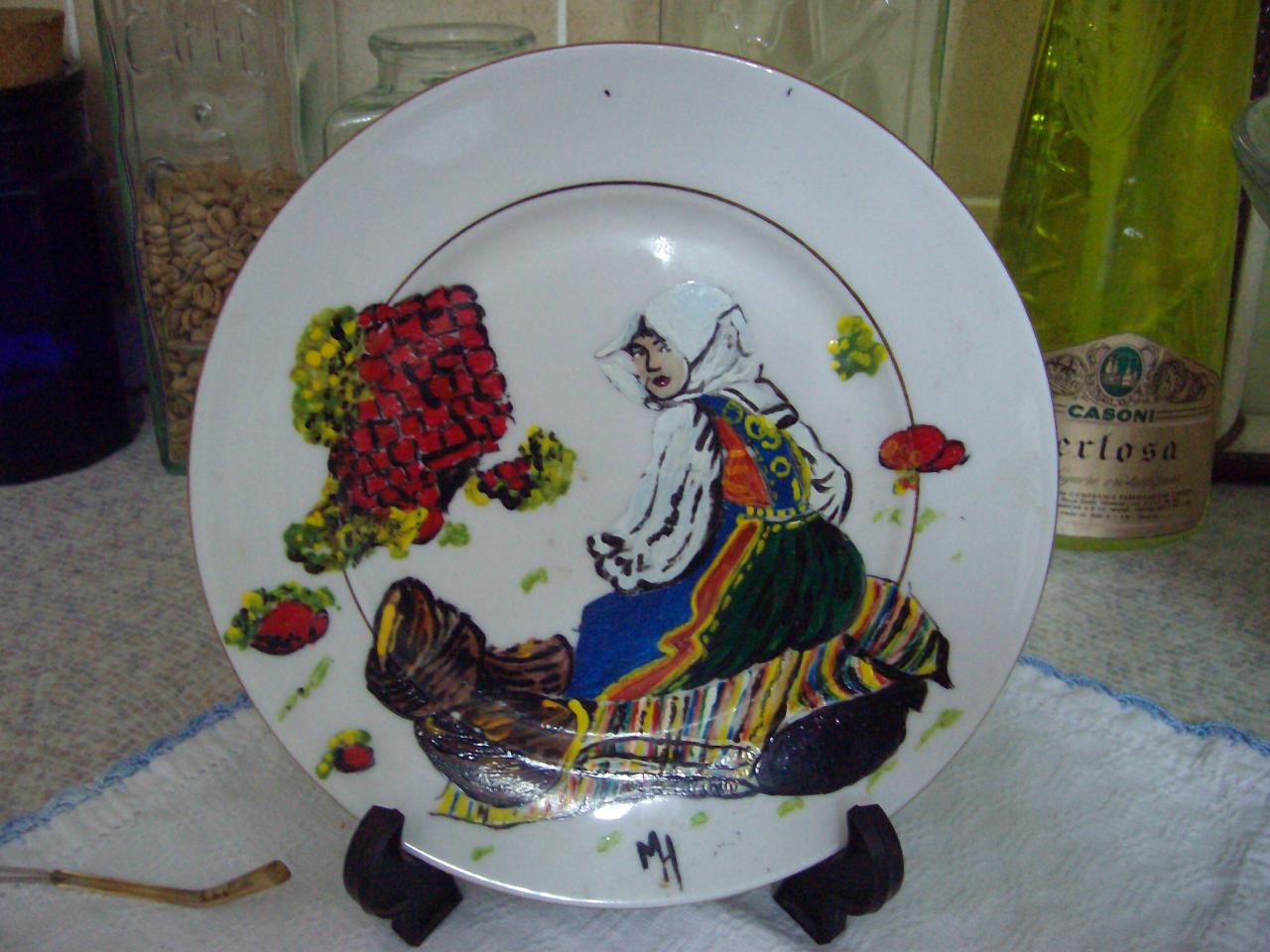 Peinture sur porcelaine