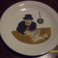 peinture sur porcelaine,faite par Maria